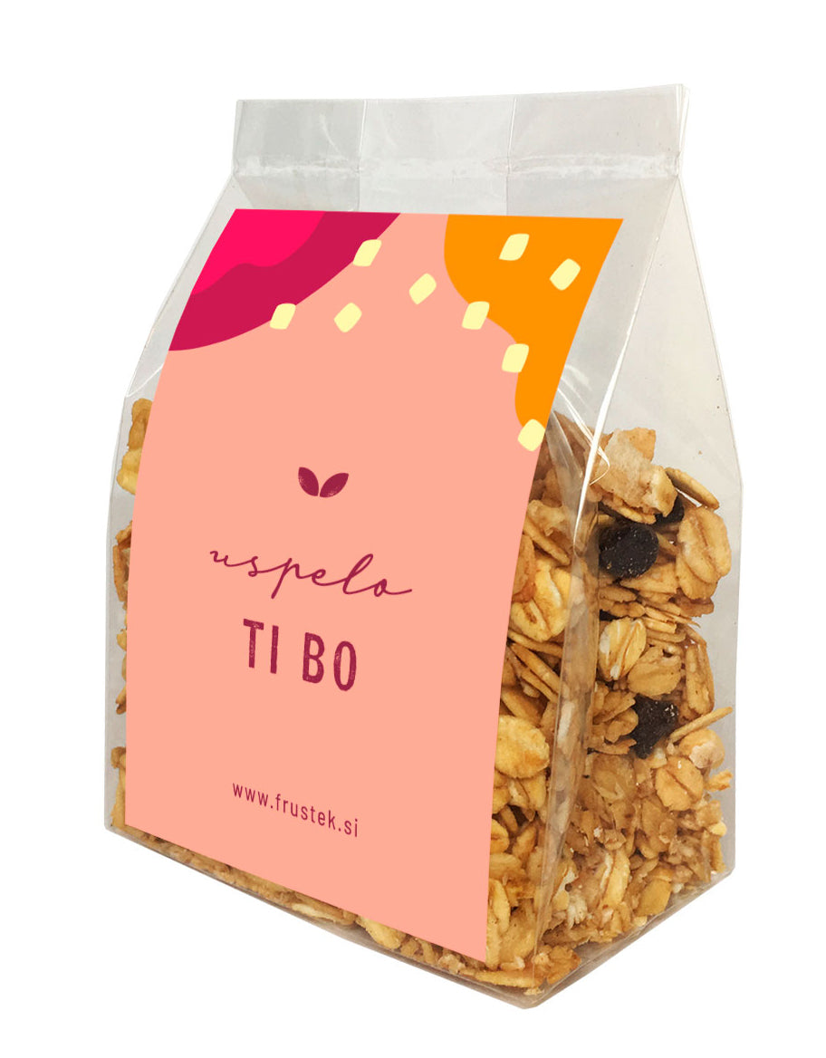 Granola Fruštek USPELO TI BO, mini, 60g