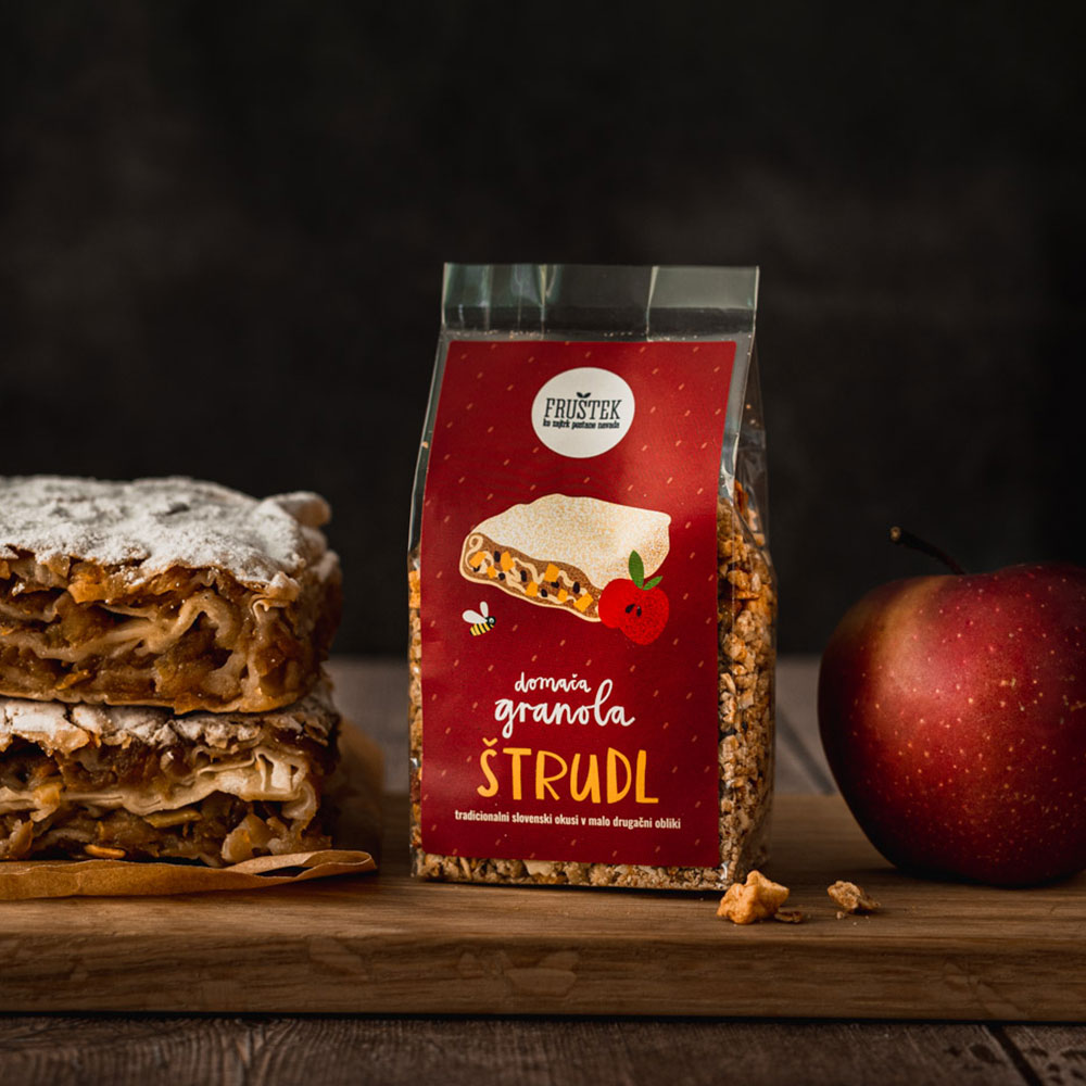 Granola Fruštek ŠTRUDL, mini, 80g