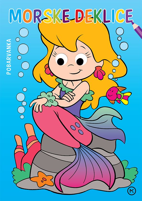 POBARVANKA MORSKE DEKLICE