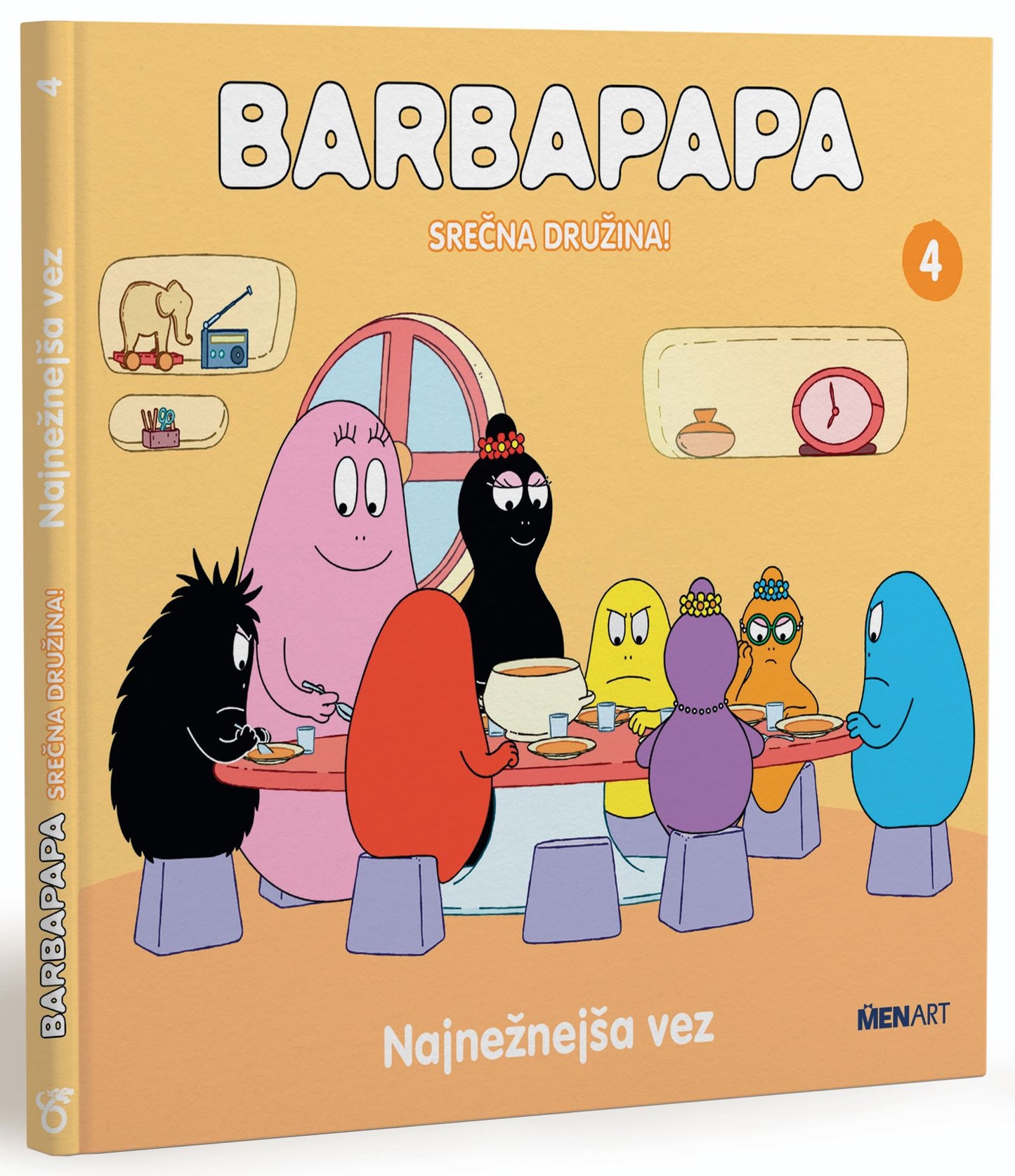 BARBAPAPA 4 NAJNEŽNEJŠA VEZ