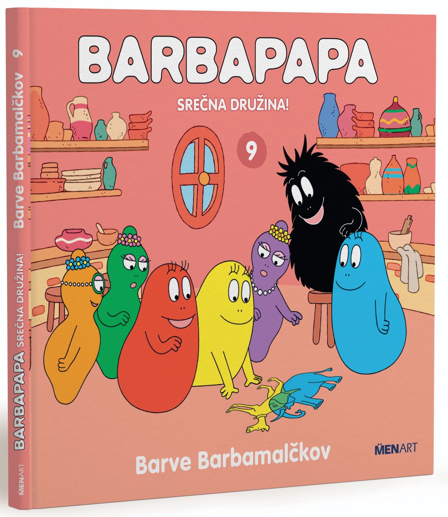 BARBAPAPA 9 BARVE BARBAMALČKOV