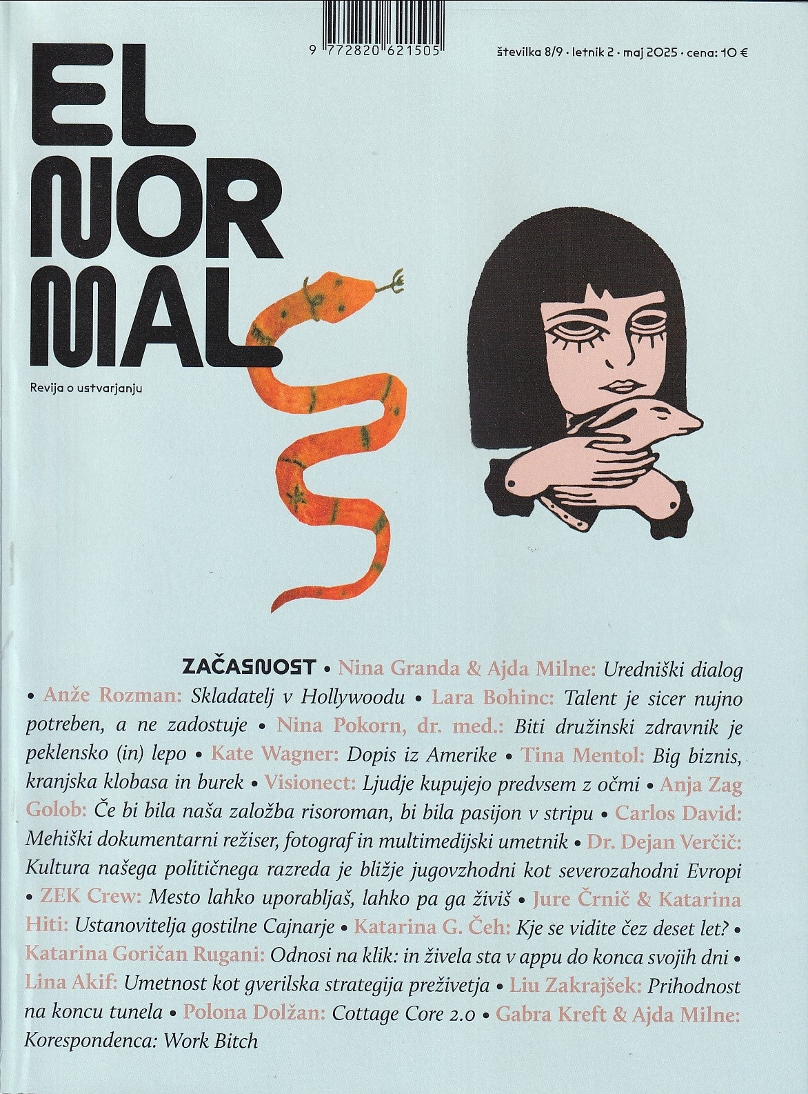 Revija EL NORMAL (št. 8-9, 2025)