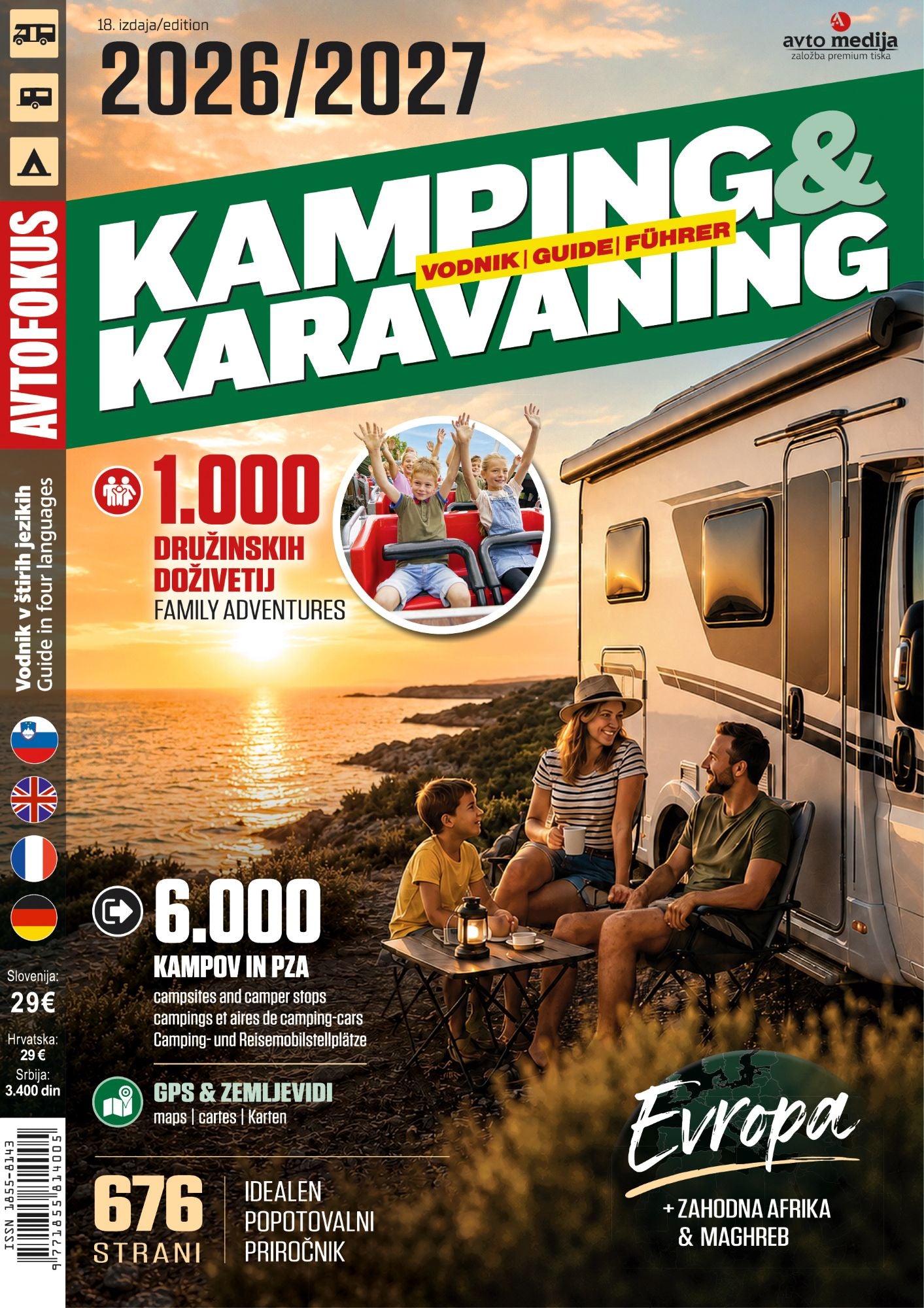 Kamping & karavaning vodnik 2026/2027