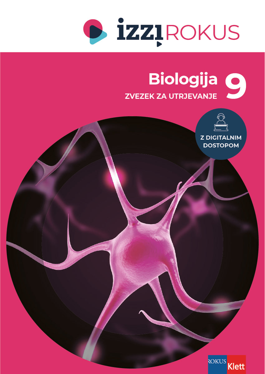 IZZI ROKUS BIOLOGIJA 9 ZV. UT. + DIG. D.
