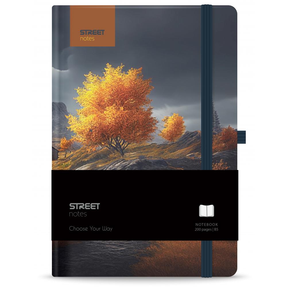 Blok z elastiko B5 Street, Trees Serenity