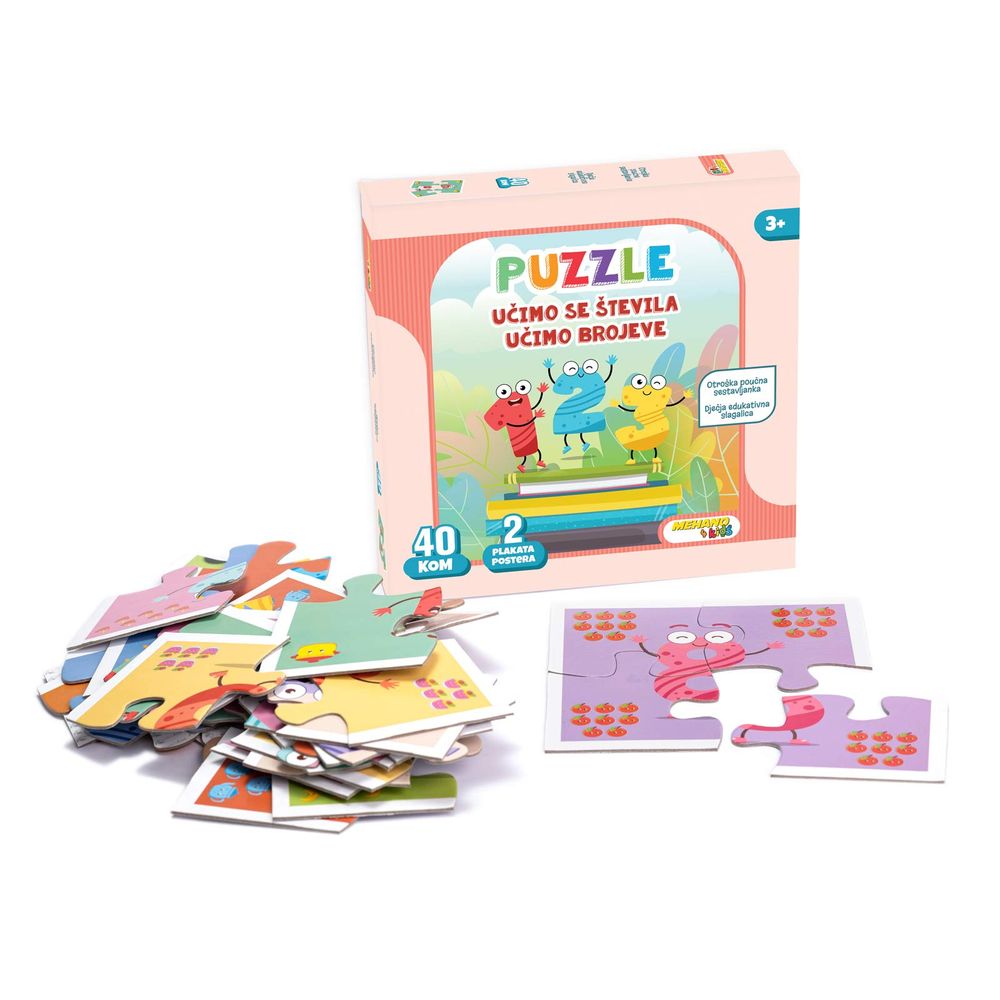 Sestavljanka Učimo se števila