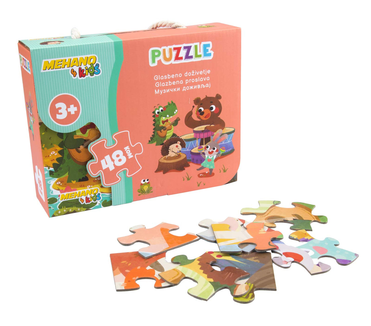 Sestavljanka Mehano 4 Kids, Glasbeno doživetje, 48 kosov