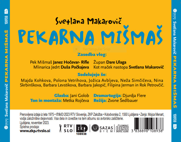 Pekarna Mišmaš (CD)