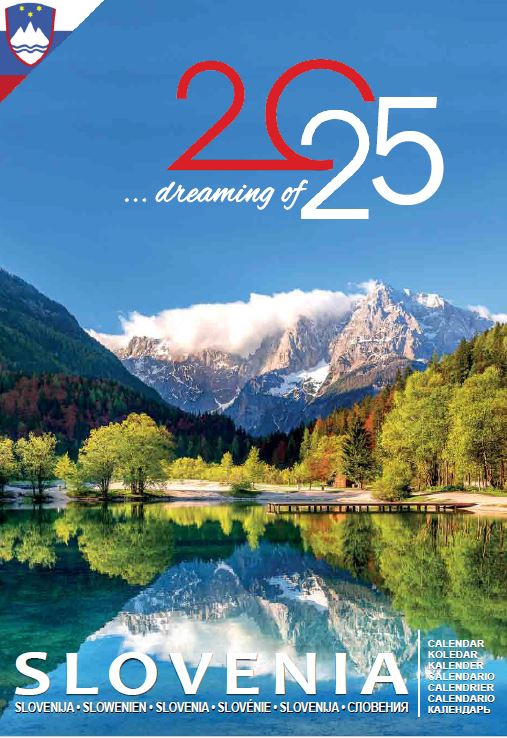 Stenski koledar Slovenija 2025