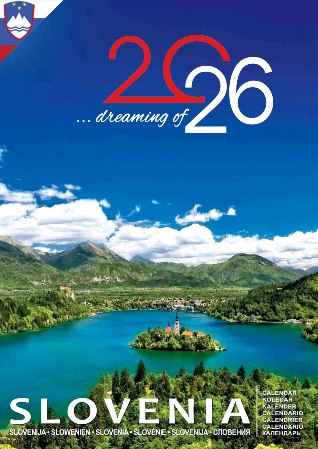 Stenski koledar Slovenija 2026