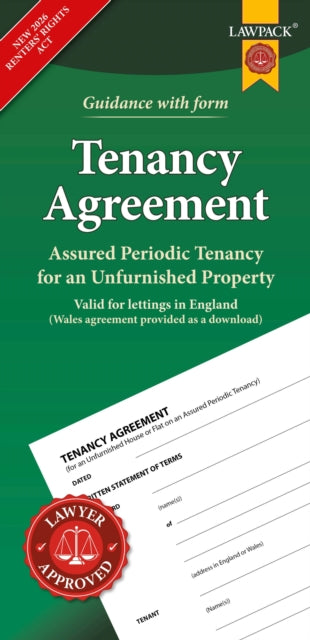 Unfurnished Tenancy Agreement Form Pack