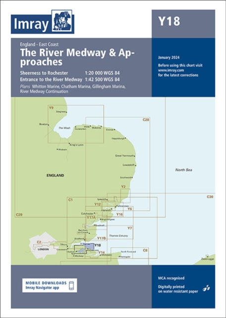 Imray Chart Y18