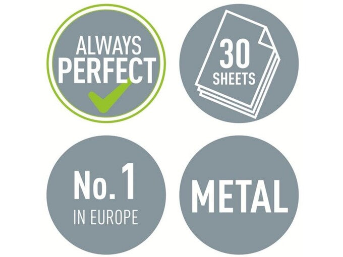 Luknjač Leitz Wow, 30-listni, biserno viola