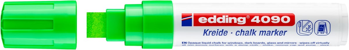 Kredni marker Edding 4090 4-15 mm, zelen
