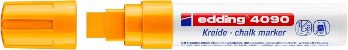 Kredni marker Edding 4090 4-15 mm, oranžen