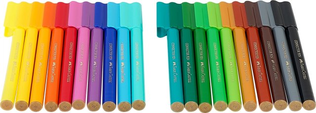 Flomastri Faber-Castell Connect Dino, v tulcu, 20/1