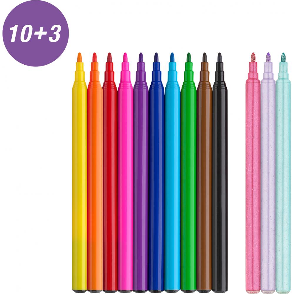 FLOMASTRI FC 272557 UNICORN + NALEPKE 10+3/1