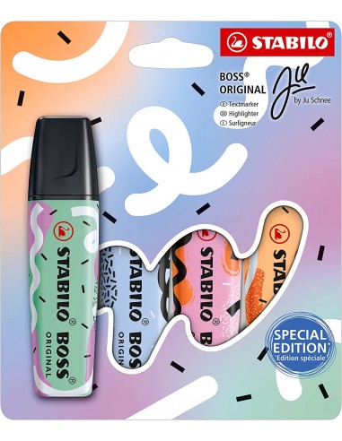 TEKSTMARKER STABILO 70/4-101 BOSS BY JU SCHNEE 4/1