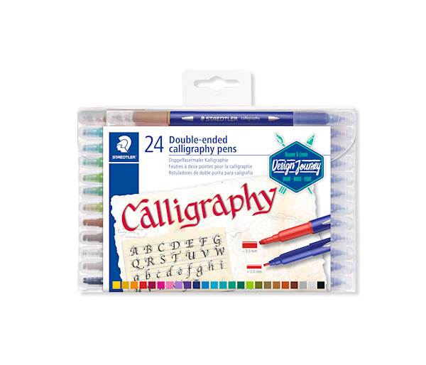 Flomastri Staedtler 3005 TB24 , kaligrafski, obojestranski, 24/1