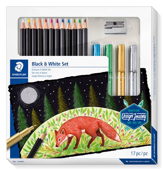 Set Staedtler 61 149C Black&Wwhite, 17/1