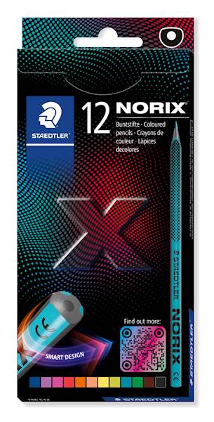 BARVICE STAEDTLER 168 C12 NORIX KRT.ŠK. 12/1