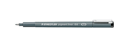 Liner Staedtler 308 06-9 Pigment, črn
