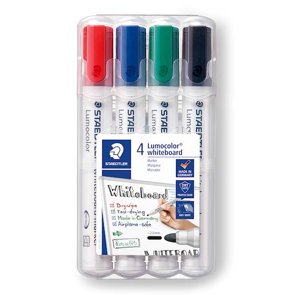 Marker za bele table Staedtler 351 WP4, piši-briši