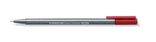 Liner Staedtler 334-29 Triplus, rdeč
