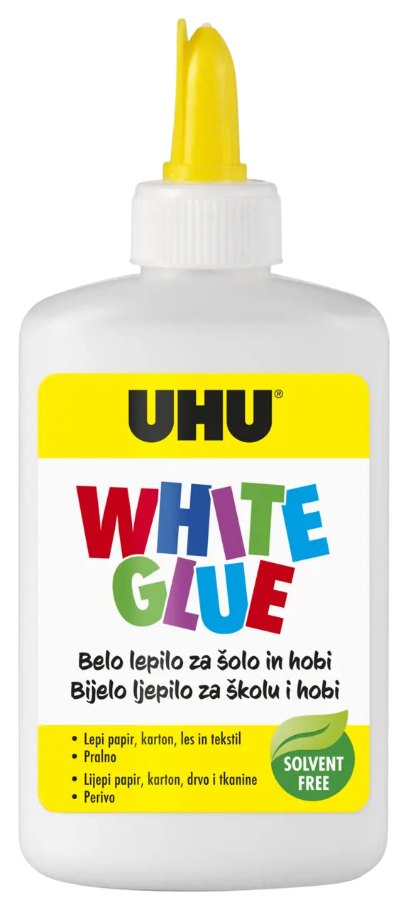 LEPILO UHU WHITE GLUE 125G 1/12