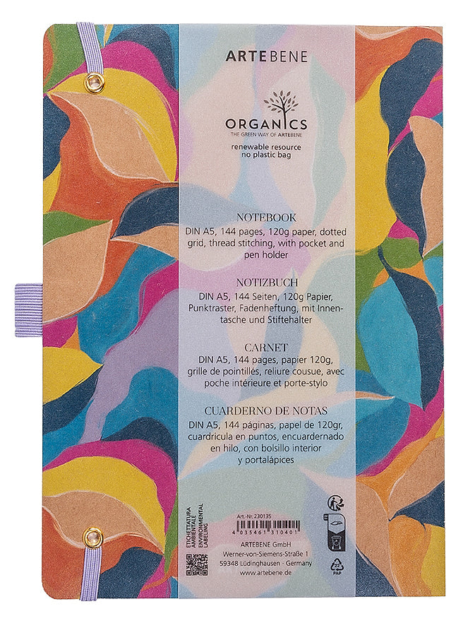 Blok A5 Colour Spectrum, Organic