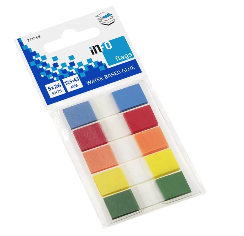 OZNAČEVALCI SAM.INFO 7727-68 12,5X43 5BARV/20