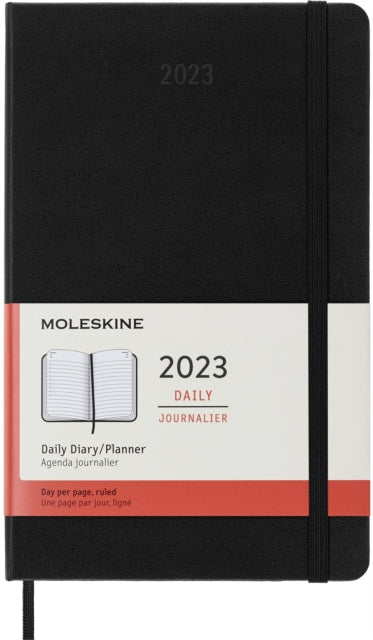 MOLESKINE 2023 12MONTH DAILY LARGE HARDC