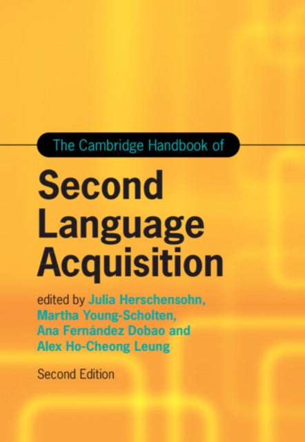 Cambridge Handbook of Second Language Acquisition