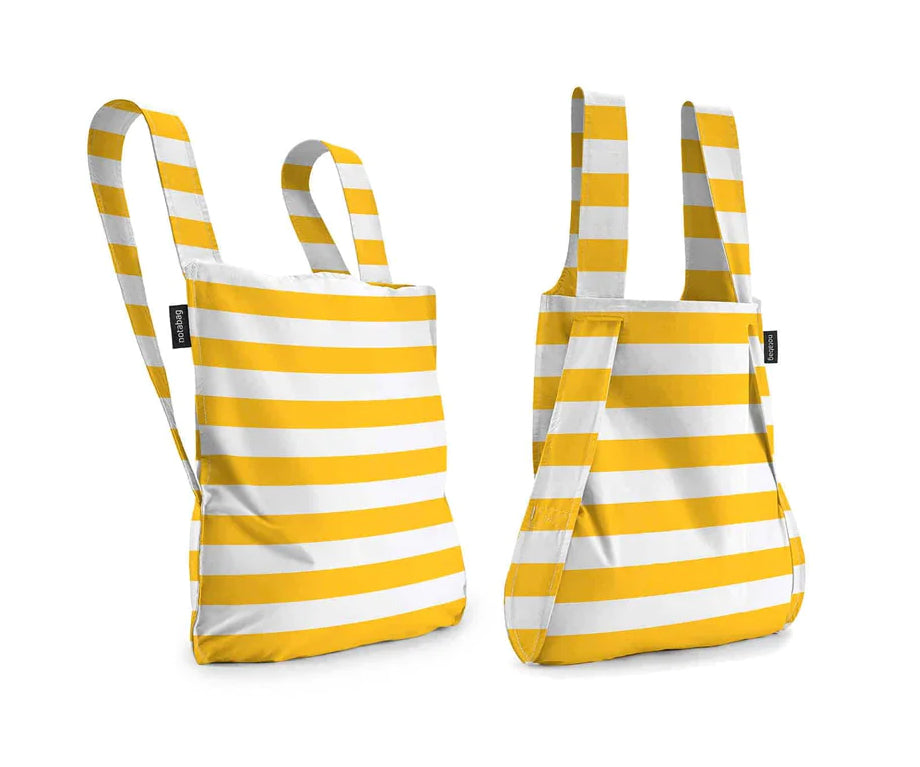 Vrečka in nahrbtnik 2/1 Notabag, Golden Stripes