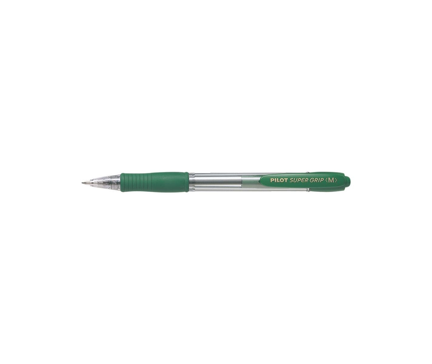 Kemični svinčnik Pilot Super Grip BPGP-10R-M, zelen