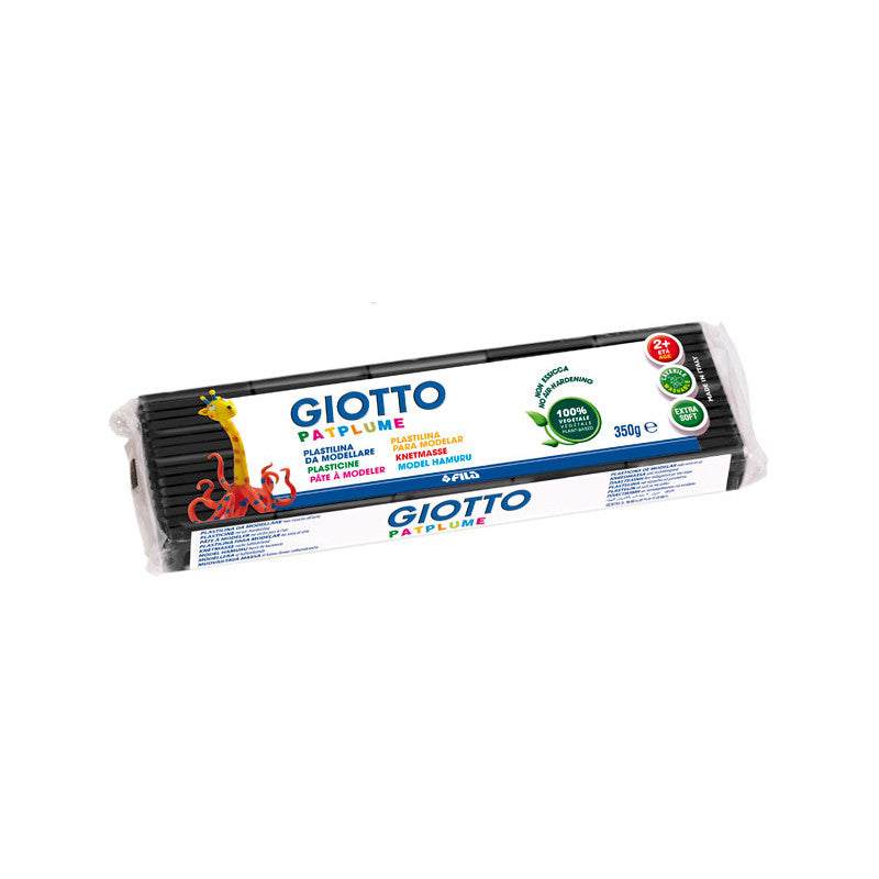 PLASTELIN GIOTTO 510105 PATPLUME 350G ČRN