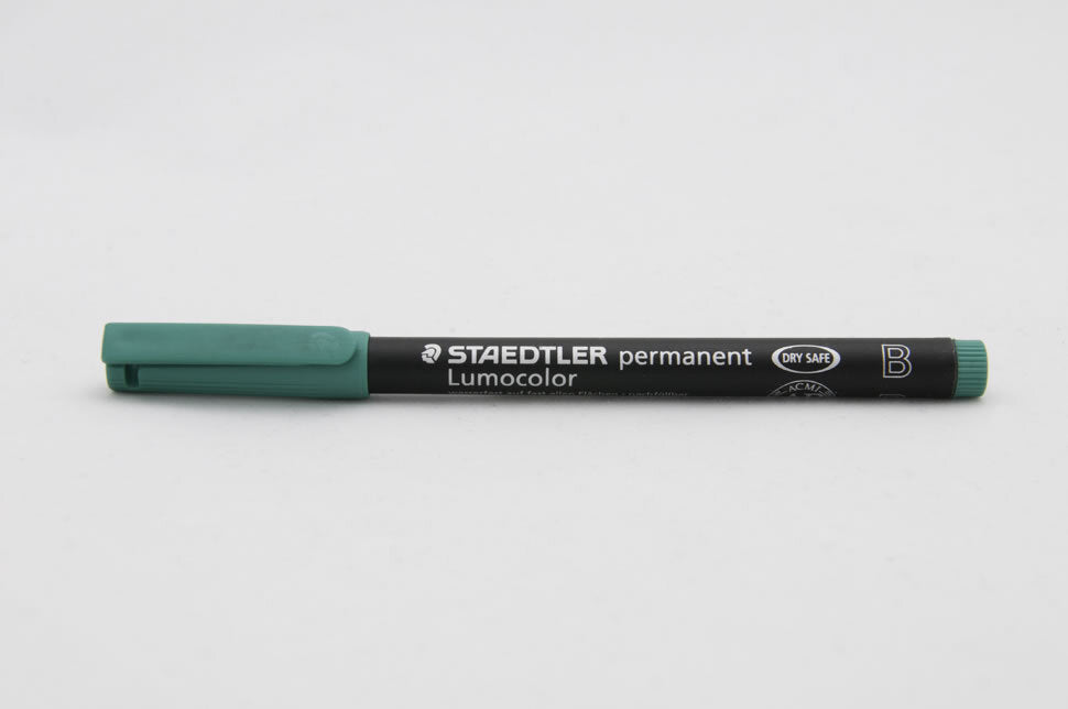 Permanentni marker Staedtler Lumocolor 314-5 B, zelen