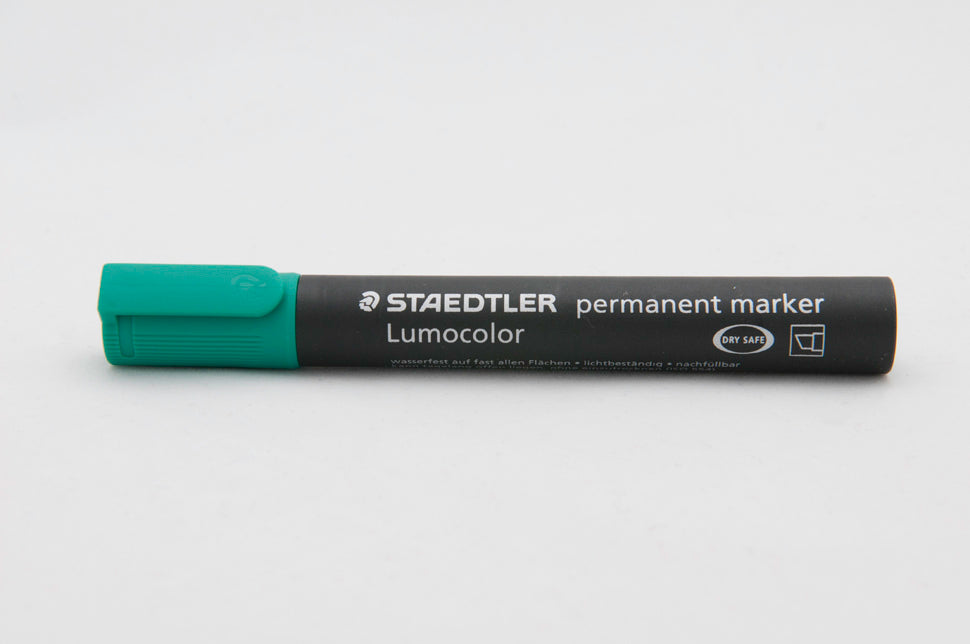 Permanentni marker Staedtler Lumocolor 350-5, zelen