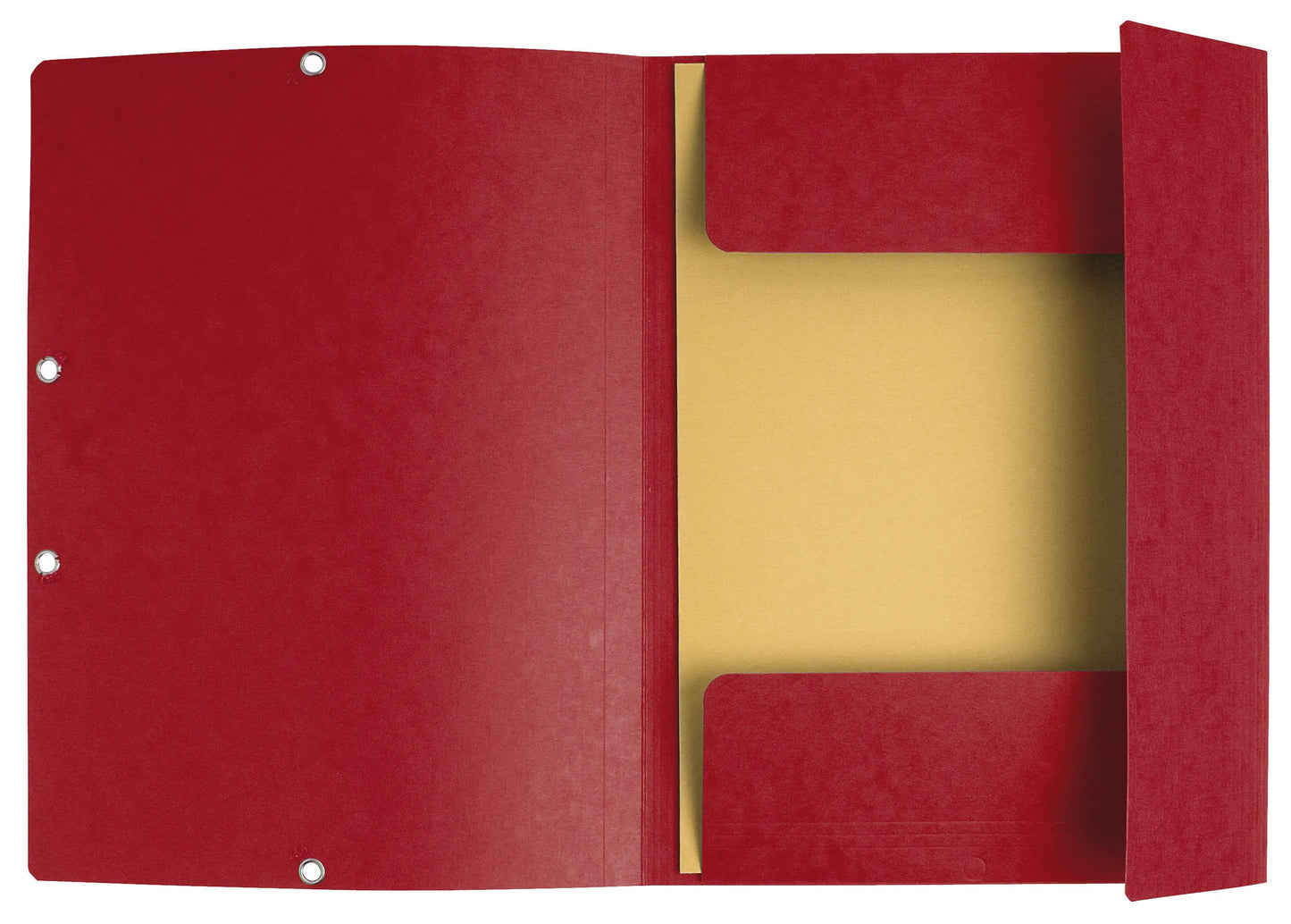 Preklopna mapa A4, temno rdeča