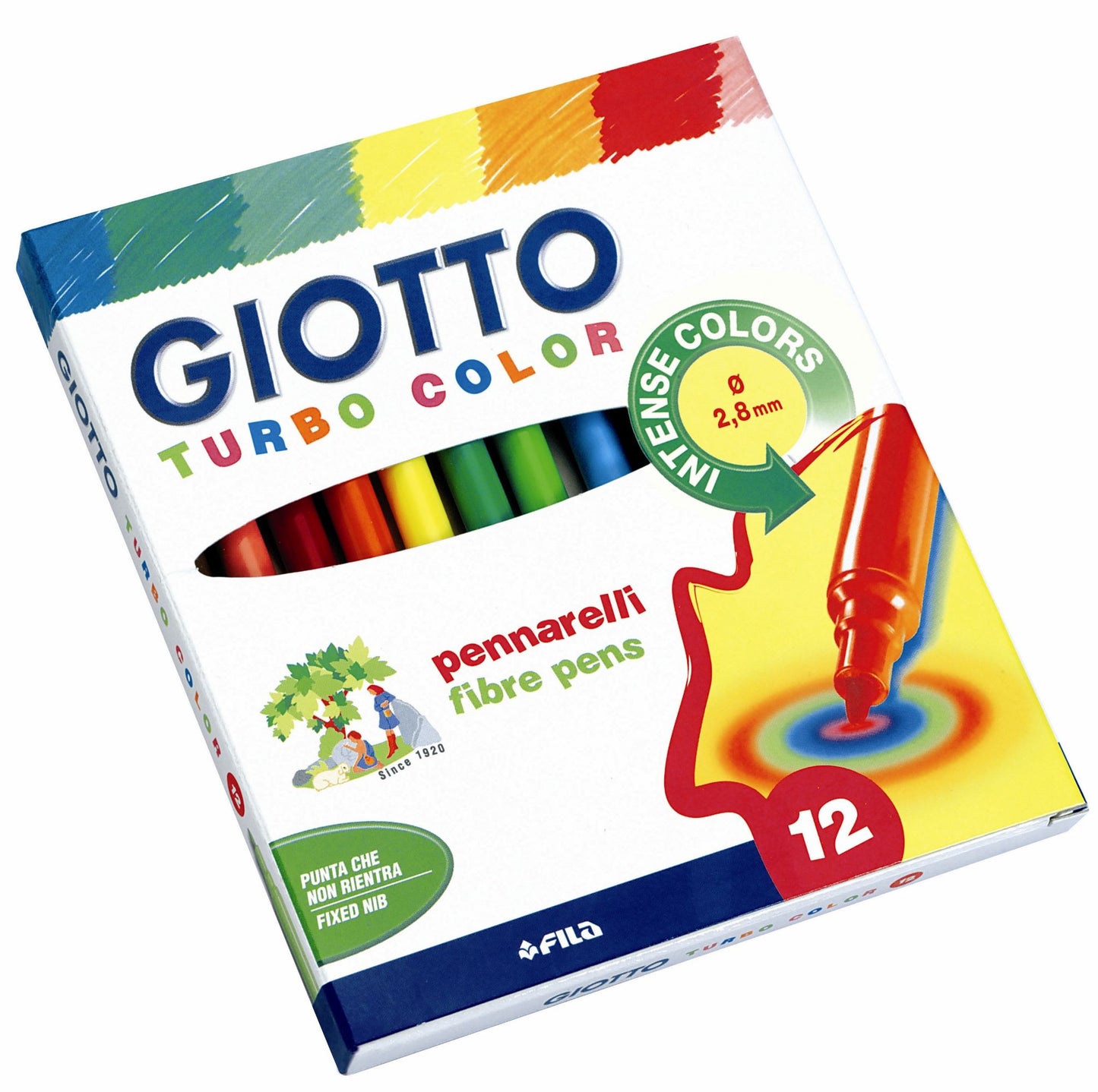 Flomastri Turbo Color Giotto 12/1