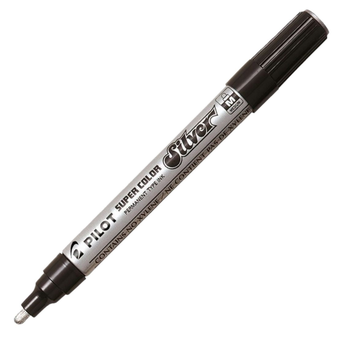 Permanentni marker Pilot SC-S-M, srebrn
