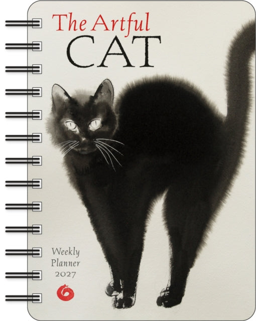 Artful Cat 2027 Weekly Planner Calendar