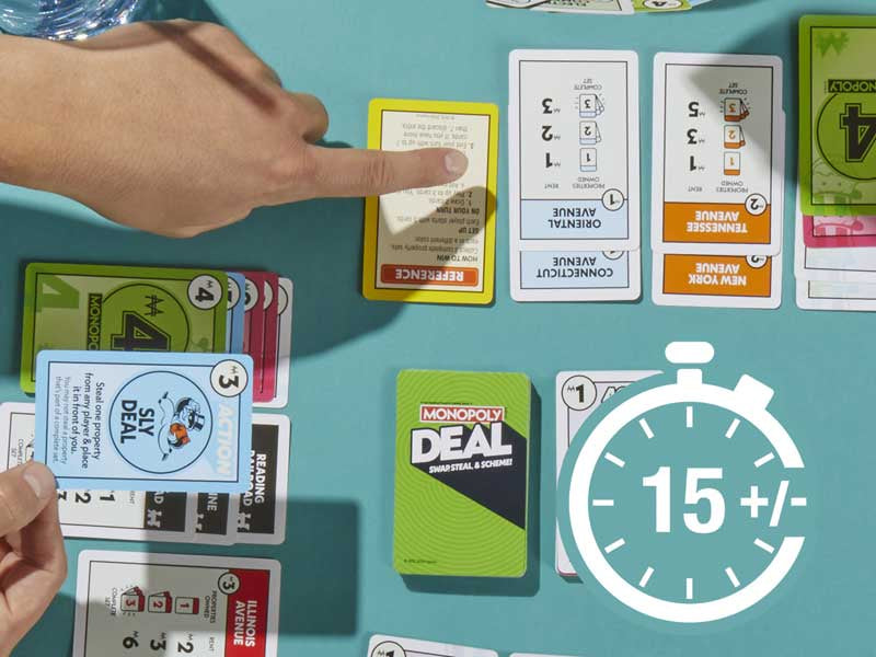 Družabna igra, Monopoly deal karte-angleška verzija
