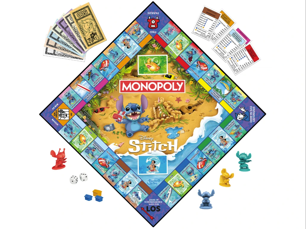 Družabna igra Monopoly Disney Stitch – angleška izdaja