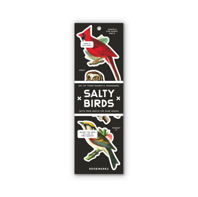 Salty Birds Magnetic Bookmark Set