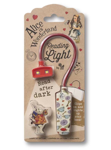 Bralna lučka Book Lovers, Alice in Wonderland