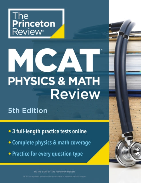 Princeton Review MCAT Physics and Math Review, 5th Edition