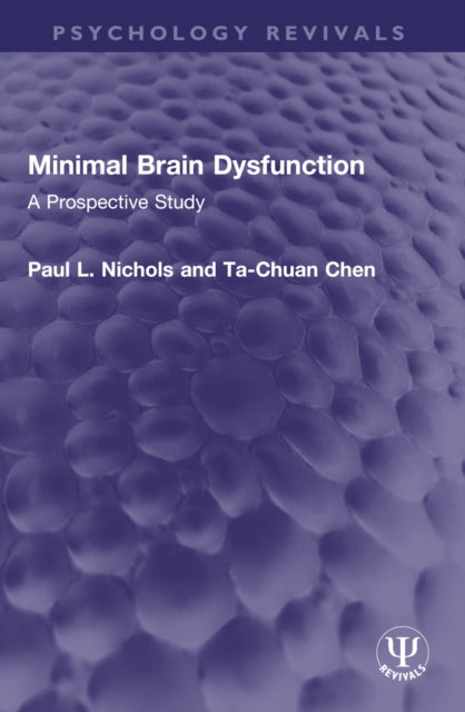 Minimal Brain Dysfunction
