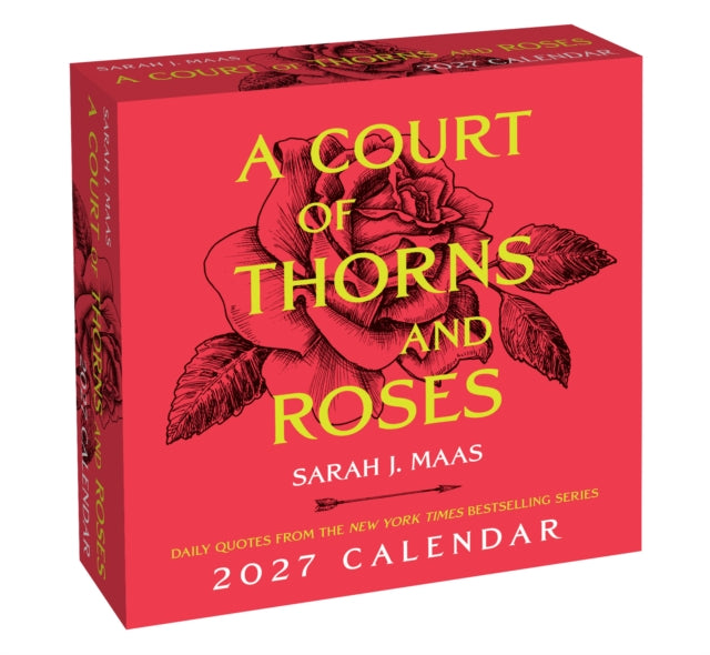 Court of Thorns and Roses 2027 Day-To-Day Calendar