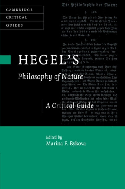 Hegel's Philosophy of Nature